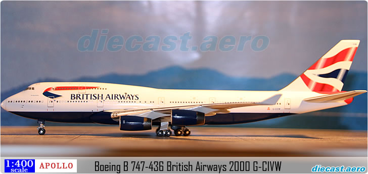 Boeing B 747-436 British Airways 2000 G-CIVW