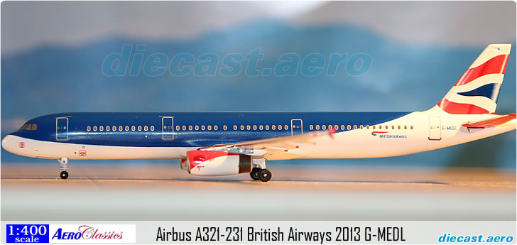 Airbus A321-231 British Airways 2013 G-MEDL