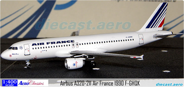 Airbus A320-211 Air France 1990 F-GHQK