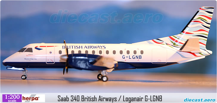 Saab 340 British Airways / Loganair G-LGNB