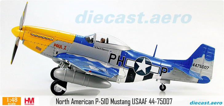 North American P-51D Mustang USAAF 44-75007