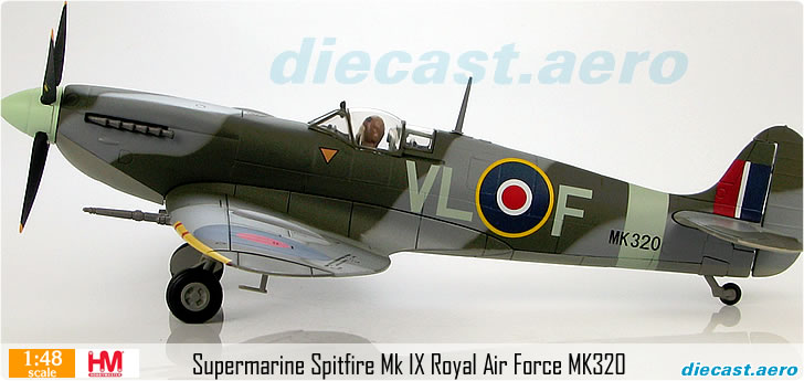 Supermarine Spitfire Mk IX Royal Air Force MK320
