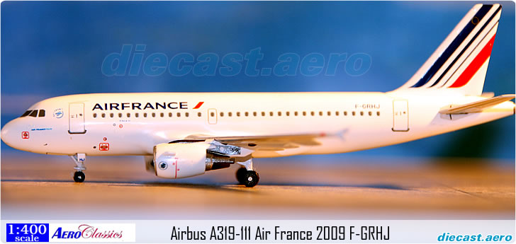 Airbus A319-111 Air France 2009 F-GRHJ
