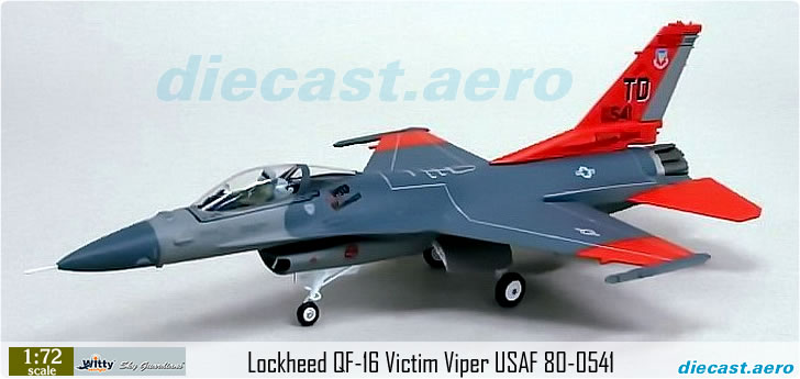 Lockheed QF-16 Victim Viper USAF 80-0541