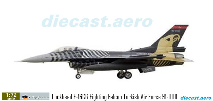 Lockheed F-16CG Fighting Falcon Turkish Air Force 91-0011