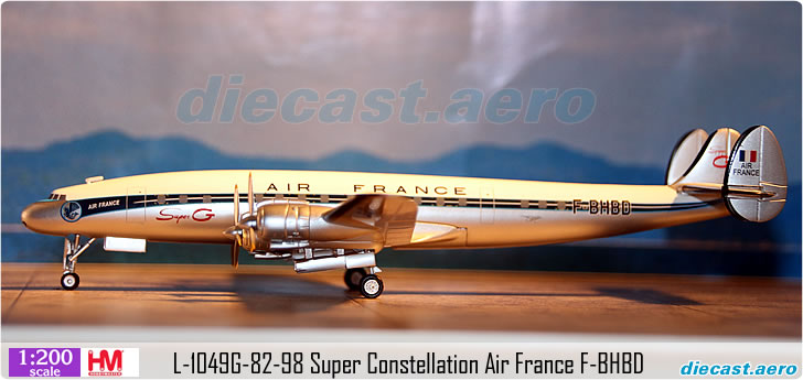 L-1049G-82-98 Super Constellation Air France F-BHBD