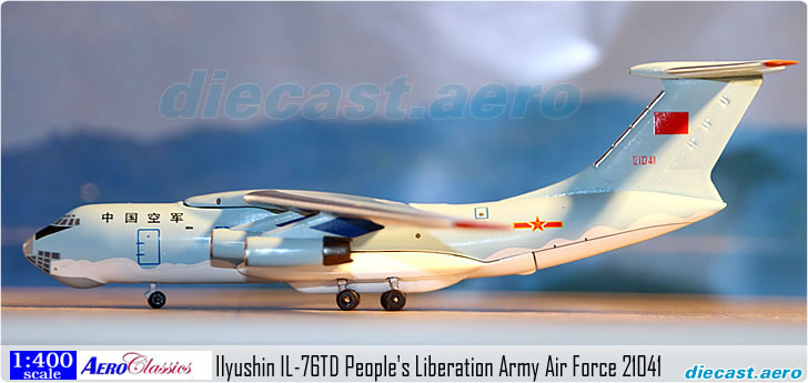 Ilyushin IL-76TD People's Liberation Army Air Force 21041