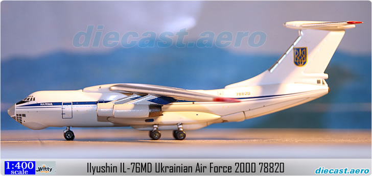Ilyushin IL-76MD Ukrainian Air Force 2000 78820