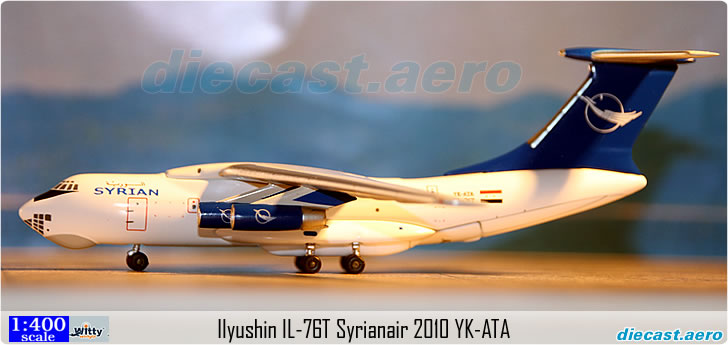 Ilyushin IL-76T Syrianair 2010 YK-ATA