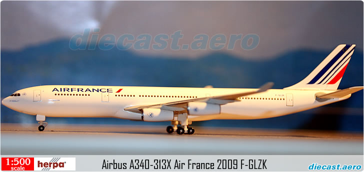 Airbus A340-313X Air France 2009 F-GLZK