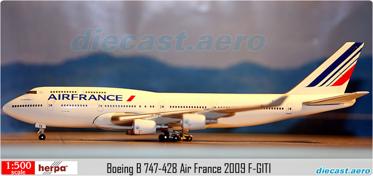 Boeing B 747-428 Air France 2009 F-GITI