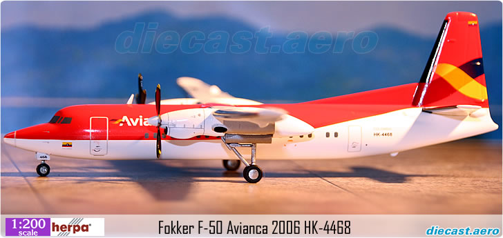 Fokker F-50 Avianca 2006 HK-4468