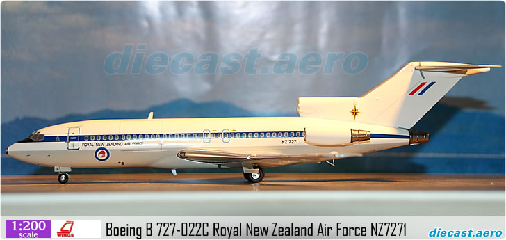 Boeing B 727-022C Royal New Zealand Air Force NZ7271