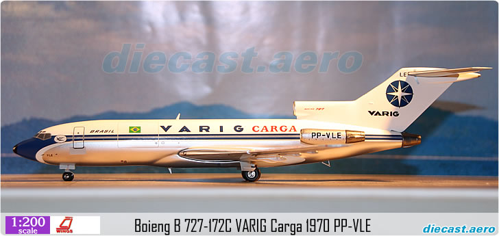 Boieng B 727-172C VARIG Carga 1970 PP-VLE