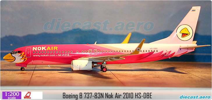 Boeing B 737-83N Nok Air 2010 HS-DBE