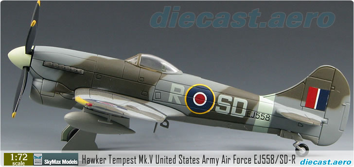 Hawker Tempest Mk.V United States Army Air Force EJ558/SD-R