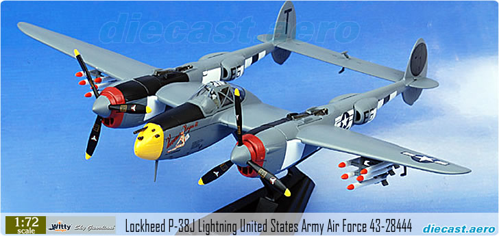 Lockheed P-38J Lightning United States Army Air Force 43-28444