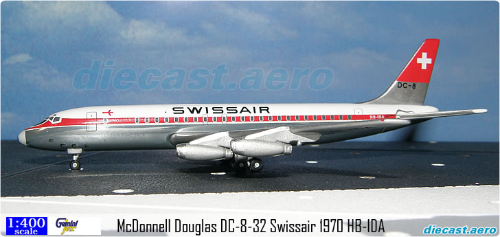 McDonnell Douglas DC-8-32 Swissair 1970 HB-IDA