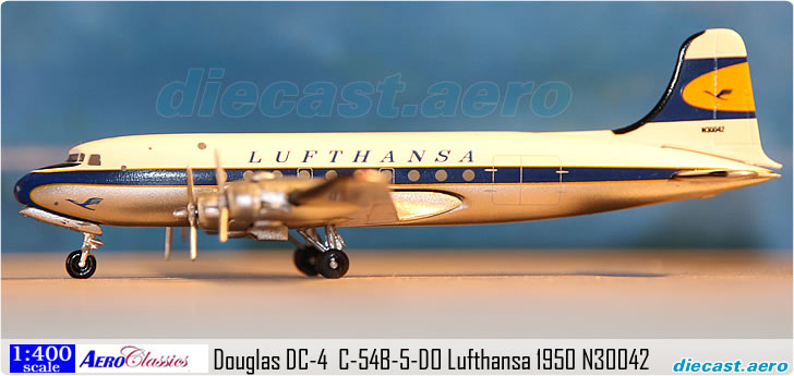 Douglas DC-4  C-54B-5-DO Lufthansa 1950 N30042
