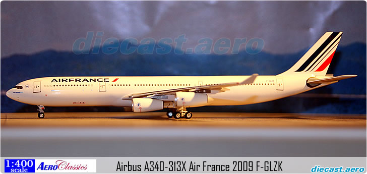 Airbus A340-313X Air France 2009 F-GLZK