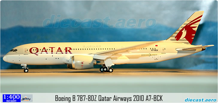 Boeing B 787-8DZ Qatar Airways 2010 A7-BCK