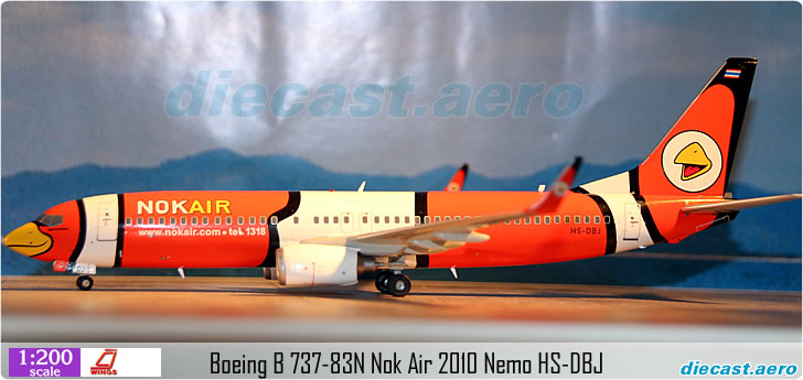 Boeing B 737-83N Nok Air 2010 Nemo HS-DBJ