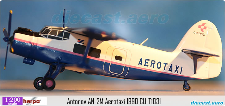 Antonov AN-2M Aerotaxi 1990 CU-T1031