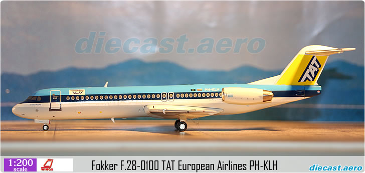 Fokker F.28-0100 TAT European Airlines PH-KLH