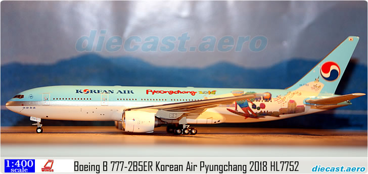 Boeing B 777-2B5ER Korean Air Pyungchang 2018 HL7752