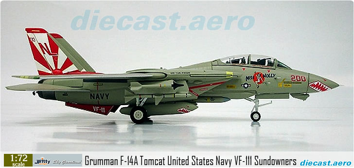 Grumman F-14A Tomcat United States Navy VF-111 Sundowners