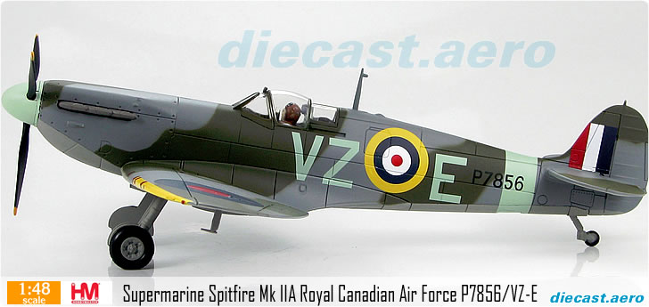 Supermarine Spitfire Mk IIA Royal Canadian Air Force P7856/VZ-E