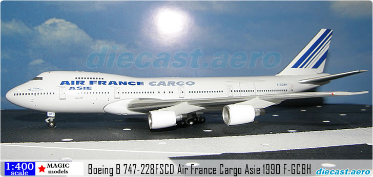 Boeing B 747-228FSCD Air France Cargo Asie 1990 F-GCBH