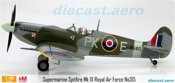Supermarine Spitfire Mk IX Royal Air Force No315