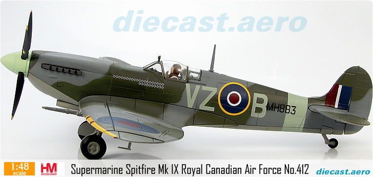 Supermarine Spitfire Mk IX Royal Canadian Air Force No.412