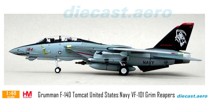 Grumman F-14D Tomcat United States Navy VF-101 Grim Reapers