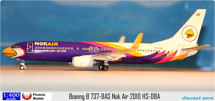 Boeing B 737-8AS Nok Air 2010 HS-DBA