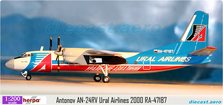 Antonov AN-24RV Ural Airlines 2000 RA-47187