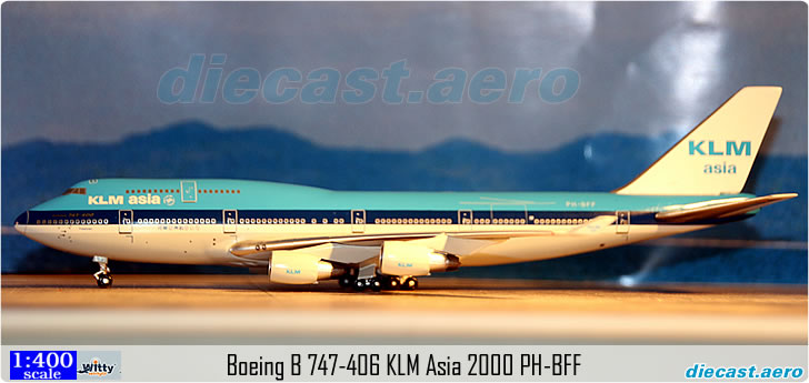 Boeing B 747-406 KLM Asia 2000 PH-BFF