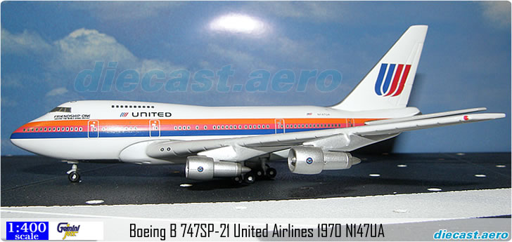 Boeing B 747SP-21 United Airlines 1970 N147UA