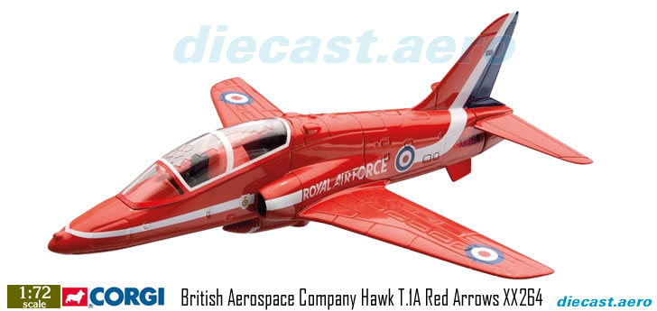 British Aerospace Company Hawk T.1A Red Arrows XX264
