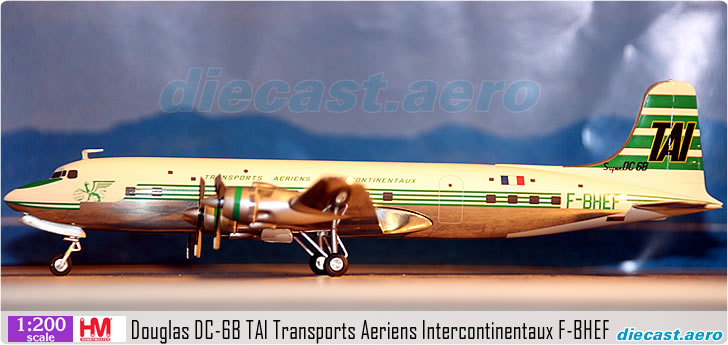 Douglas DC-6B TAI Transports Aeriens Intercontinentaux F-BHEF