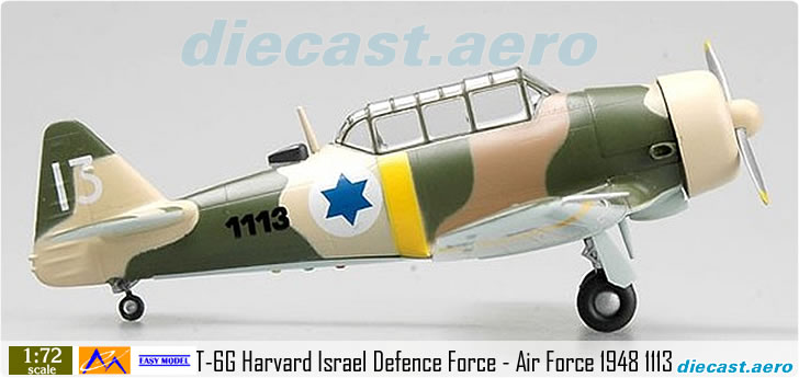 T-6G Harvard Israel Defence Force - Air Force 1948 1113