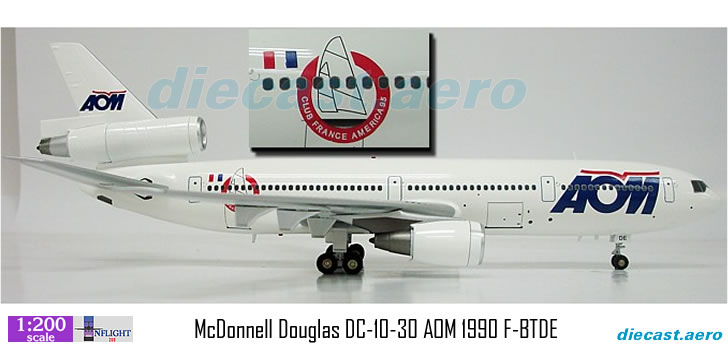 McDonnell Douglas DC-10-30 AOM 1990 F-BTDE