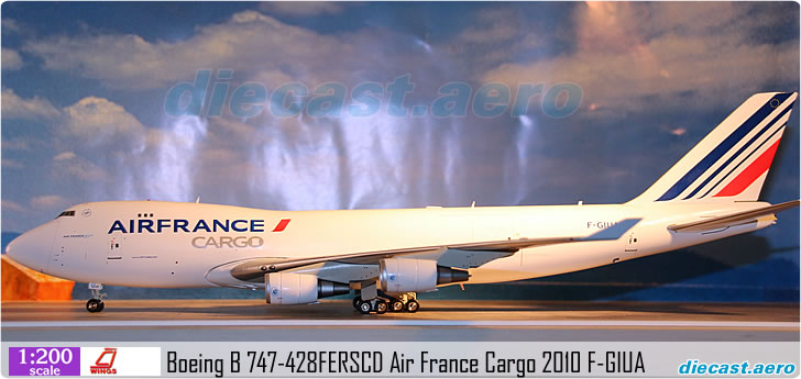 Boeing B 747-428FERSCD Air France Cargo 2010 F-GIUA