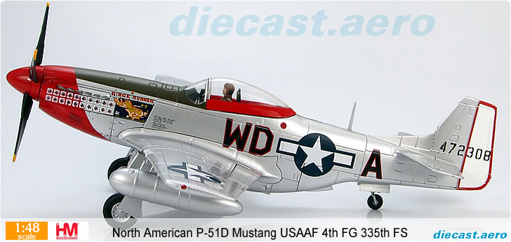 North American P-51D Mustang USAAF 4th FG 335th FS