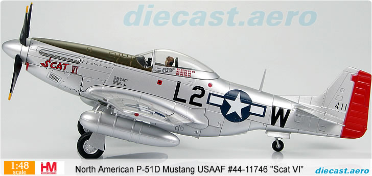 North American P-51D Mustang USAAF #44-11746 