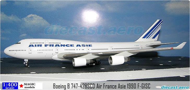 Boeing B 747-428SCD Air France Asie 1990 F-GISC