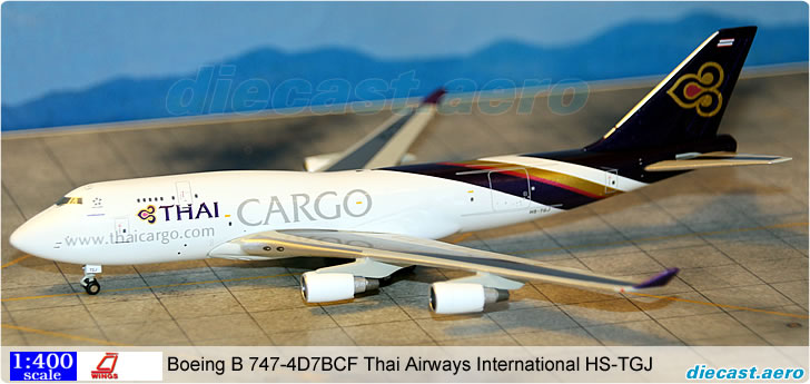Boeing B 747-4D7BCF Thai Airways International HS-TGJ