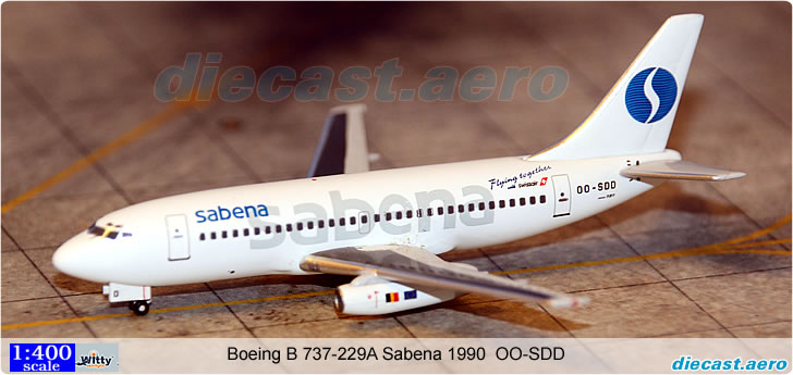 Boeing B 737-229A Sabena 1990  OO-SDD