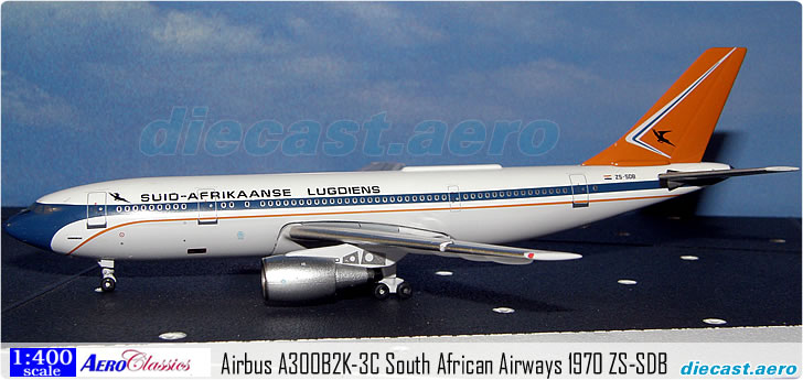 Airbus A300B2K-3C South African Airways 1970 ZS-SDB